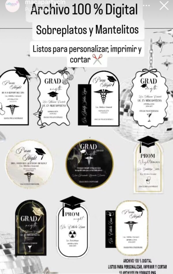Archivos digitales Graduacion