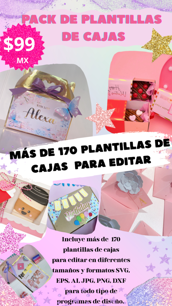 Pack de Plantillas de cajas