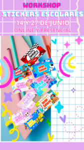 Workshop Stickers Escolares
